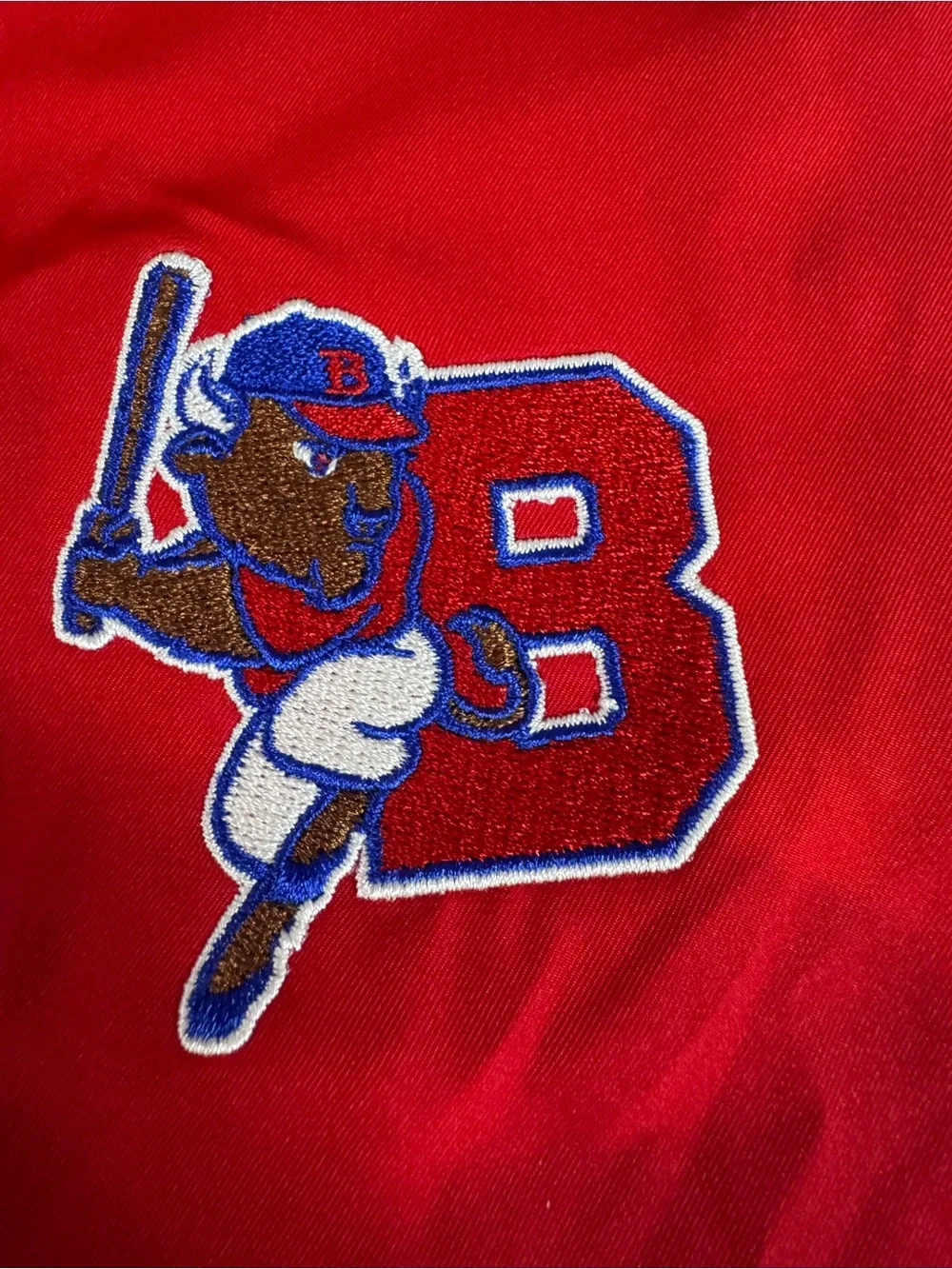 Cutter & Buck Beloit Snappers Baseball Vest Men’s XL Red Full Zip Windbreaker
